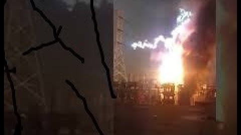 SUBSTATION TRANSFORMER BLAST ACCIDENT ||SHORT CIRCUIT|| EXPLOSION. RA ELECTRICAL