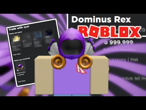 I Got The Dominus Rex On Roblox Youtube - dominus rex images on roblox