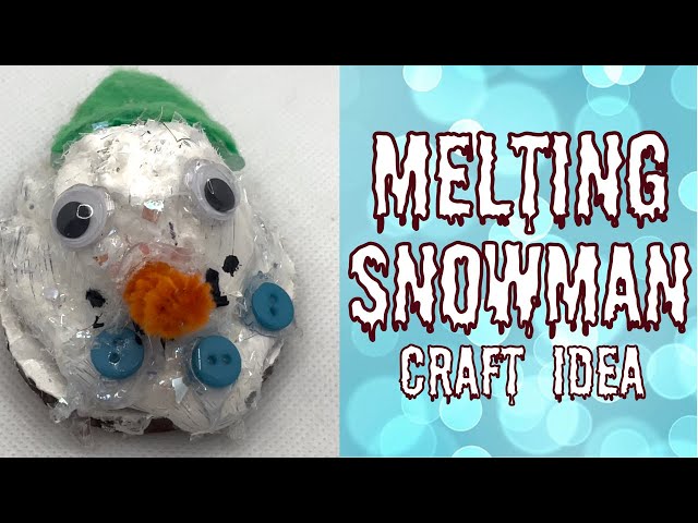 Melting Snowman Craft