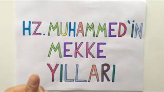 4 Sınıf Di̇n Kültürü Hz Muhammedin Mekke Yılları