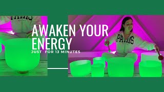 Quartz Crystal Bowls | Awaken Your Energy | Healing Sounds