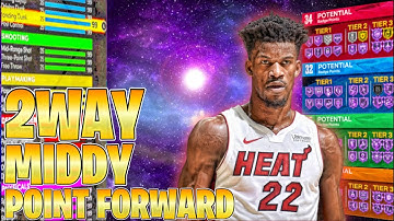 SUPER RARE 2 WAY MIDDY POINT FORWARD BUILD (Jimmy Butler Build NBA 2k23)