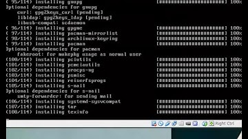 Arch Linux base install in 2 minutes
