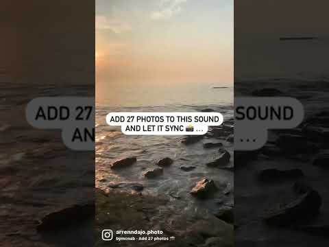 Add 27 photos to this SOUND and Let it sync… #shorts