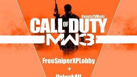 MW3 PS3 Free SniperXPLobby+Unlock All+Download