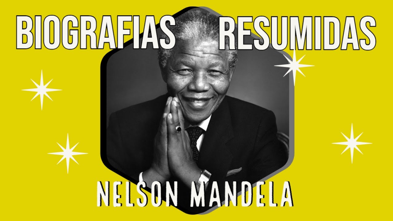 biography nelson mandela resumida en ingles