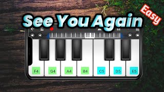 See You Again- Most viewed song in YouTube 🎵Learn easily on piano 🎹 easy piano lesson with chords ❤️ screenshot 5