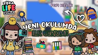 YENİ OKULUMDA İLK GÜNÜM! 🏫📚 | TOCA LIFE WORLD