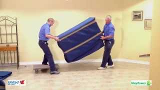How to Blanket Wrap a Dining Room Buffet Bottom To Move  Highland Moving & Storage