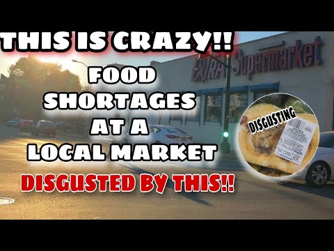 I was SHOCKED at this Local Grocery Store! Are Food Shortages REAL?