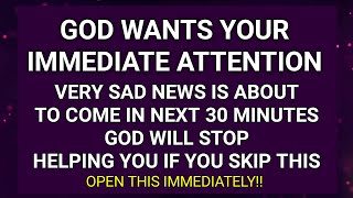 1:11 GOD SAYS VERY SAD NEWS IS ABOUT TO COME IN NEXT 30 MINUTES | God message #jesusmessage #god screenshot 5