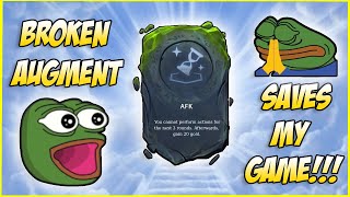THIS AUGMENT SAVED MY GAME, AFK IS TOO BROKEN - Teamfight Tactics Patch 12.12