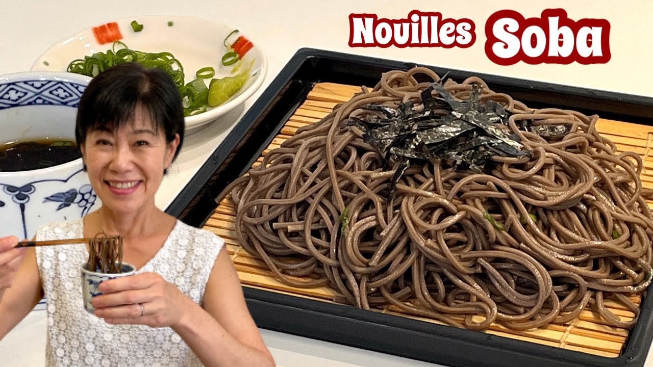 Recipe Soba Zaru-soba buckwheat noodles Japanese cuisine / Kumiko