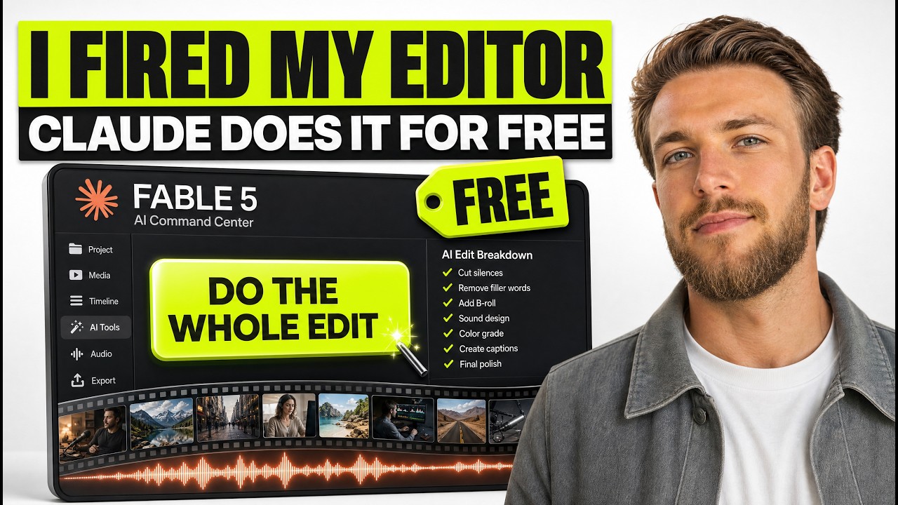 Claude's Fable 5 Replaced My Entire Video Team (Not Just My Editor)
