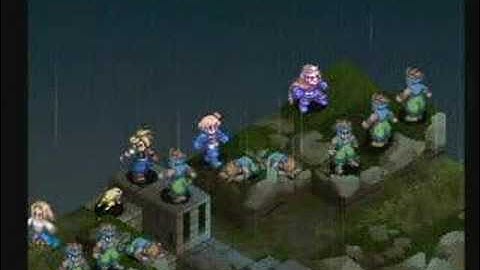 FFT Orlandu Holy Sword Attacks