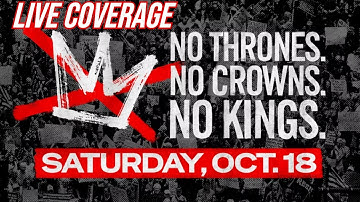 🎥 LIVE COVERAGE: No Kings — Nationwide Protests 🇺🇸