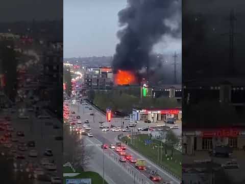 пожар В Гудермесе