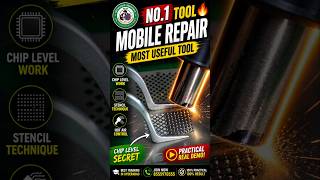 Mobile Repair Most Useful Tool 🔥 Chip Level Reballing Trick | Hot Air Gun SecretOption