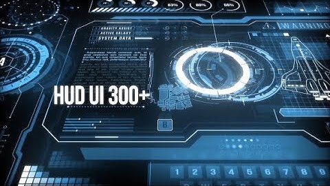 HUD UI Pack 300+ | After Effects Template | Elements