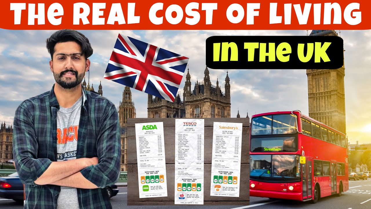 The REAL Cost of LIVING 🇬🇧 Monthly Living Expenses in UK 🇬🇧 My