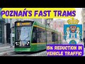 Exploring Poznań's fast tram system:  Revolutionizing urban transportation