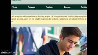 Test Registration: EAS and CST