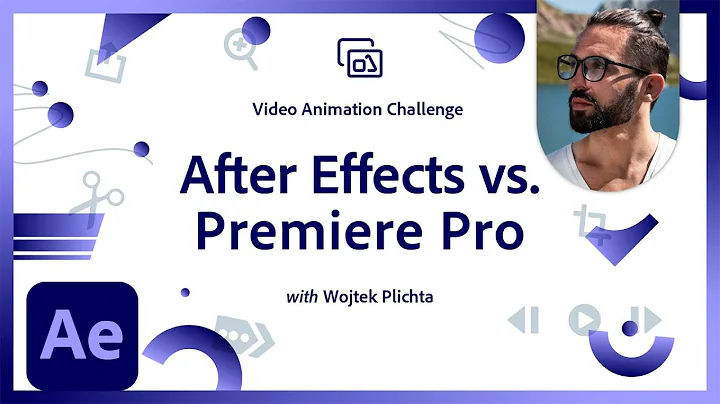 After Effects vs. Premiere Pro | Video Animation Challenge | Adobe Creative Cloud
