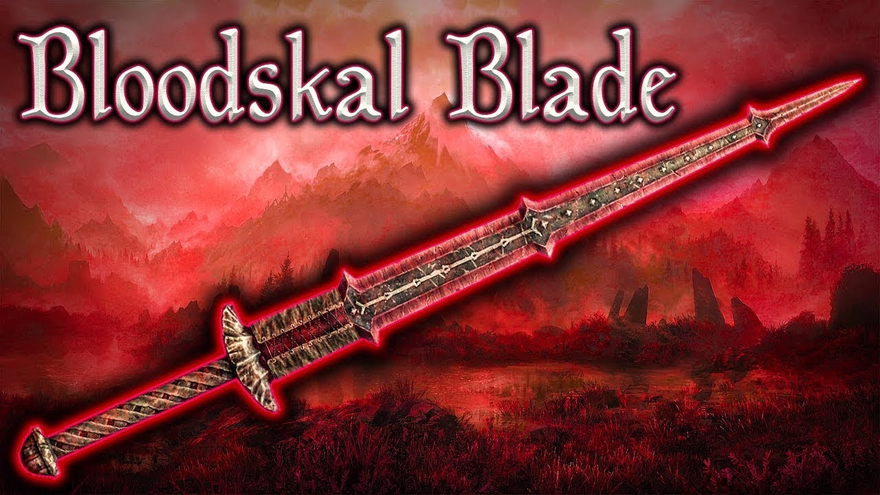 Skyrim SE Bloodskal Blade Unique Weapon Guide YouTube Maxresdefault 