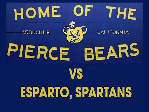1977, Arbuckle, Pierce High School, Varsity Basketball, Pierce Bears vs Esparto Spartans, CA f