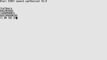 ATARI ST SPEECH SYNTHESIZER & CHIPTUNE MONTY IMPOSSAMOLE MUSIC Copy Program Compilation Genesis Ghos