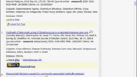 EndNote Part 3b CINAHL data: Drexel University Health Sciences Libraries