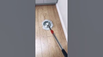 Easy Cleaning with Tmine Spin Mop & Bucket System.