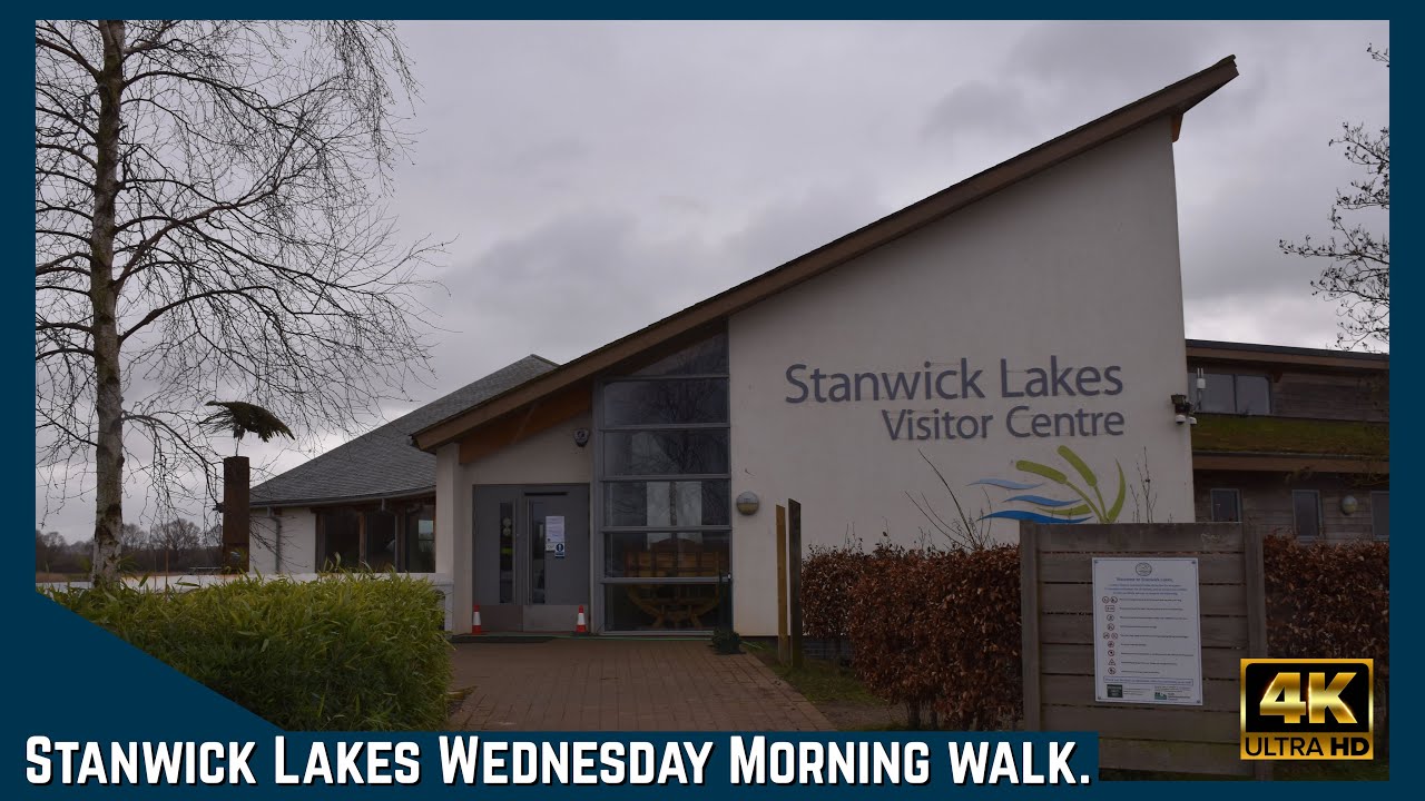 Stanwick Lakes Northamptonshire | Serene Wednesday Morning Walk 4K