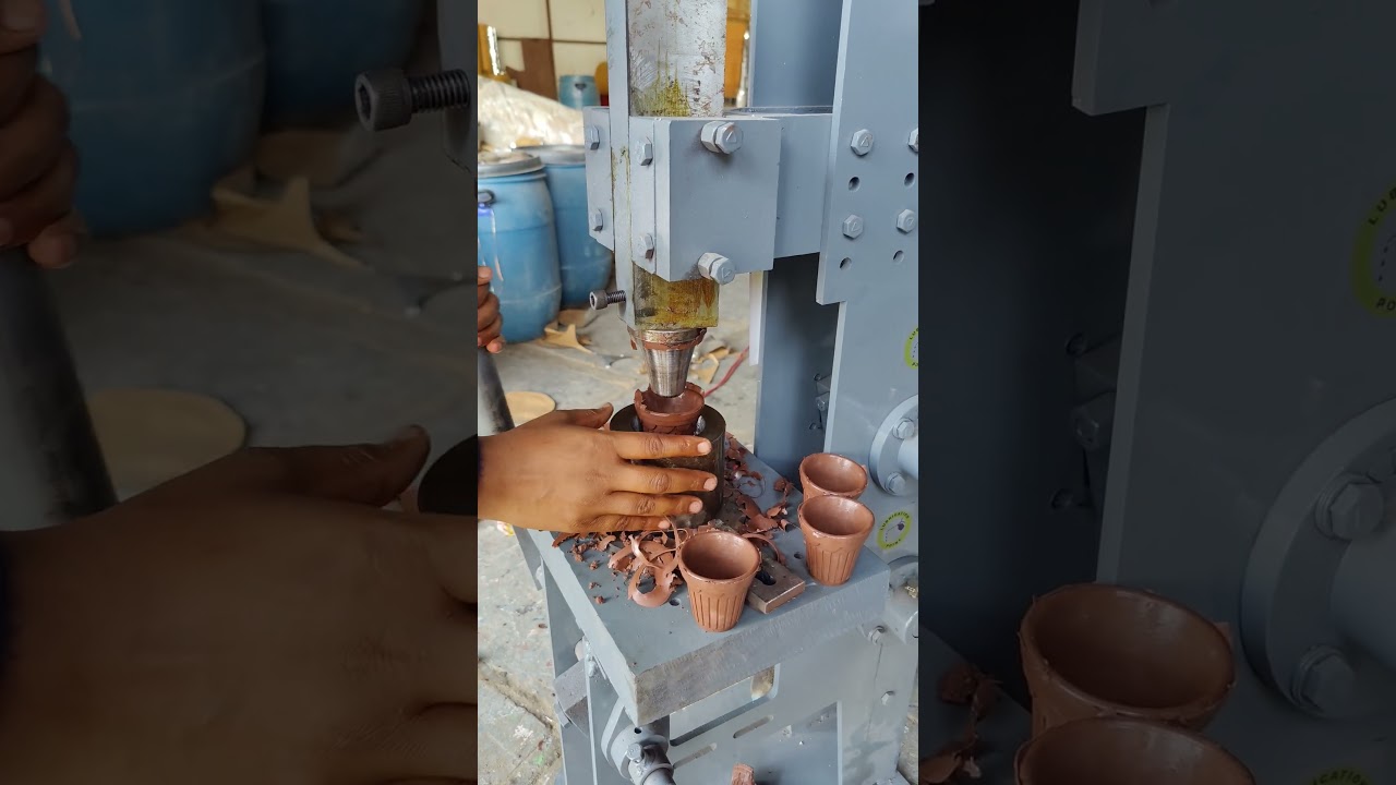 Fully Automatic kulhad making machine jaipur | No.9799984237 #newbusinessideas #businessideas