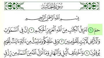 سورة الجاثية - فارس عباد - كاملة قراءة و استماع