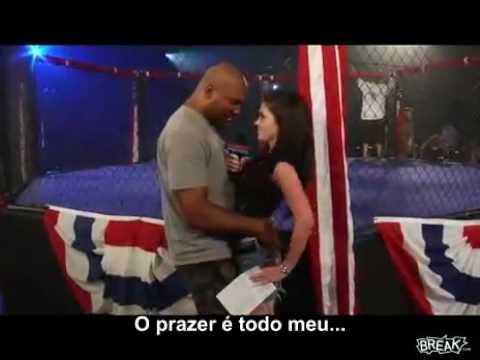 Rampage Jackson cantando a repórter - Legendado