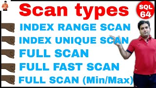 what are Scan Types in Indexes