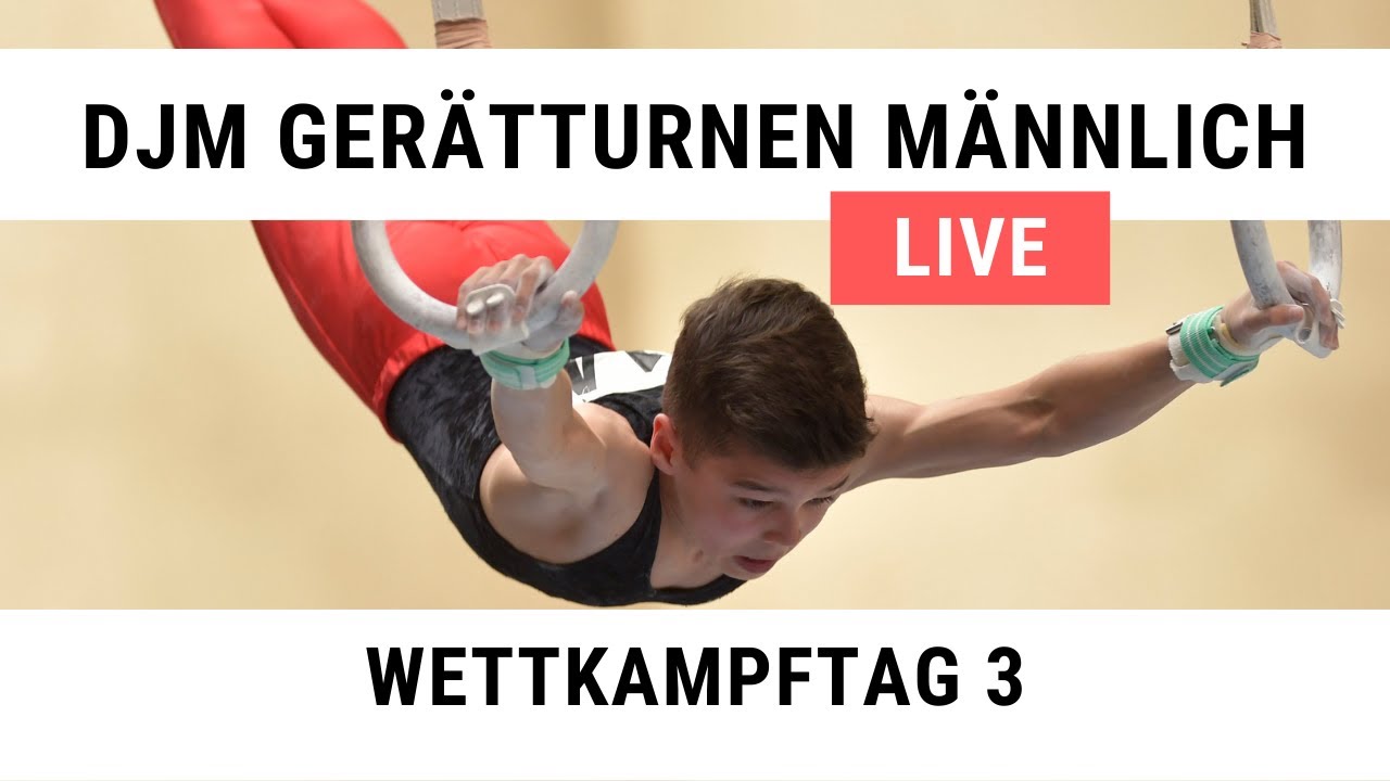 Deutsche Jugendmeisterschaften & Deutschland-Pokal Gerätturnen männlich | Tag 3