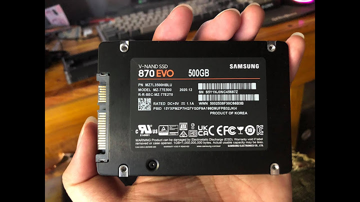 Đánh giá các đời ổ ssd samsung năm 2024