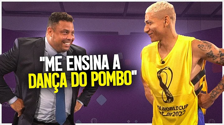 RICHARLISON SE EMOCIONA COM RONALDO EM ENTREVISTA ...