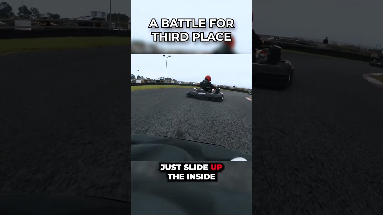 A BATTLE FOR THIRD PLACE #racing #karting #overtake #gokarting #gokart #race #sendit #club100