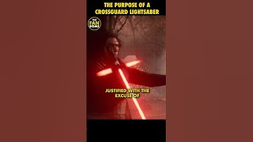 The Purpose of a Cross guard lightsaber, Jedi Survivor ! #starwars #starwarsjedisurvivor #calkestis