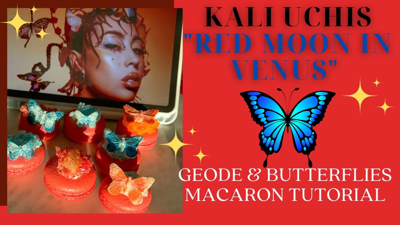 Making Geode and Butterfly Macarons