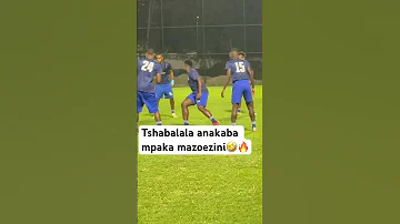TSHABALALA ANAKABA MPAKA MAZOEZINI HUKU Ayomamedia 