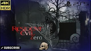 Resident evil zero|0|PS5 4k|#4