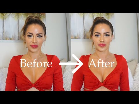 How To Get Cleavage With Boob Tape - YouTube