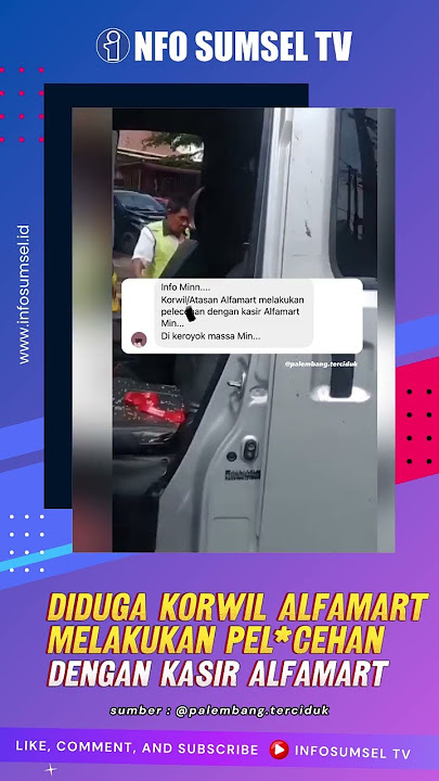 Diduga Korwil Alfamart Melakukan Hal yang Tidak Senonoh ke Kasir Alfamart #viral #alfamart