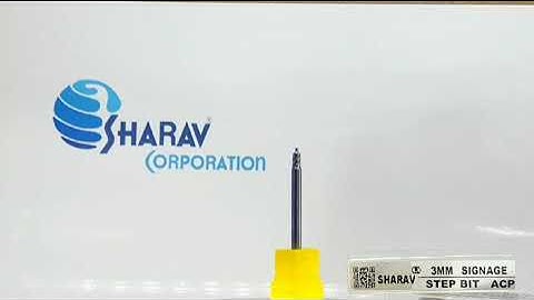 ACP Sheet Cutting Tools -  CNC Router Bit -  Sharav Corporation