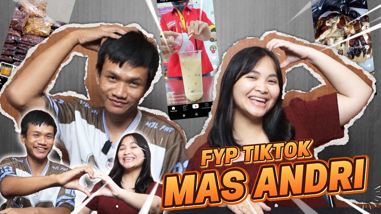MAKAN & MINUM DIATUR FYP TIKTOK MUSUH AKU DI ANJAY TEAM!! 