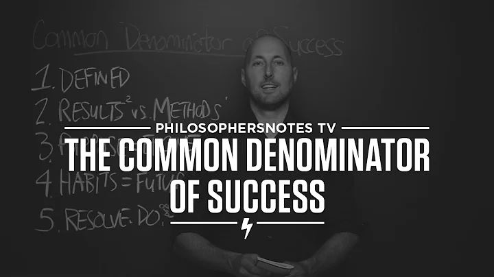 PNTV: The Common Denominator of Success by Albert ...